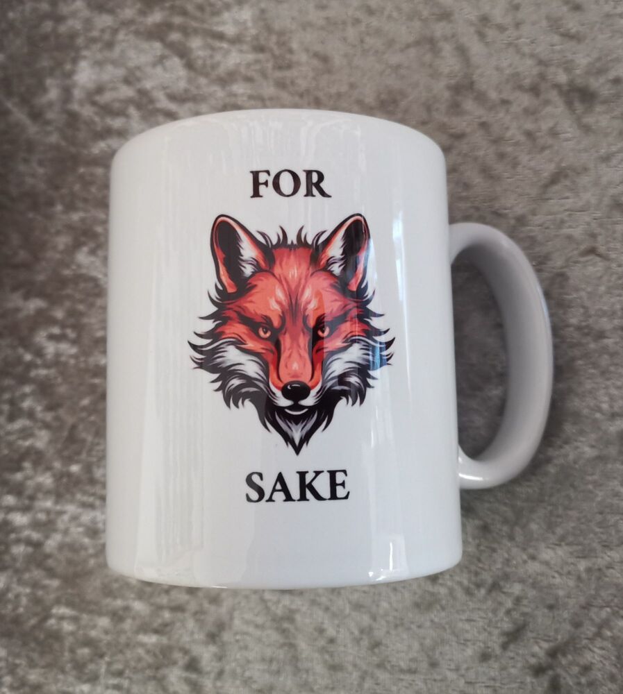 FOR FOX SAKE MUG