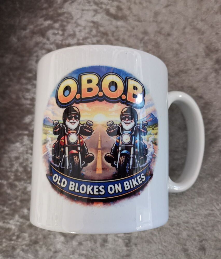 OLD BLOKES ON BIKES MUG