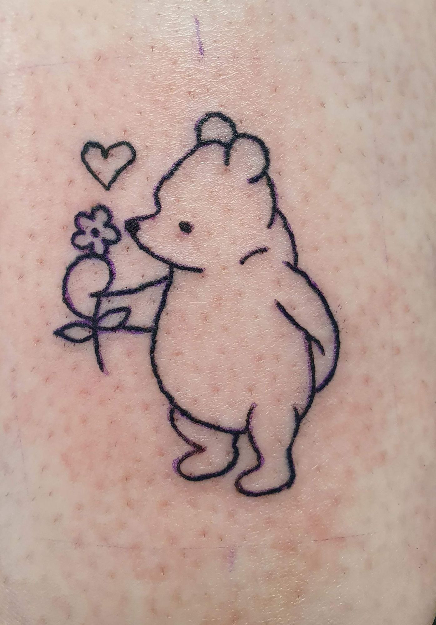 poo bear tattoo