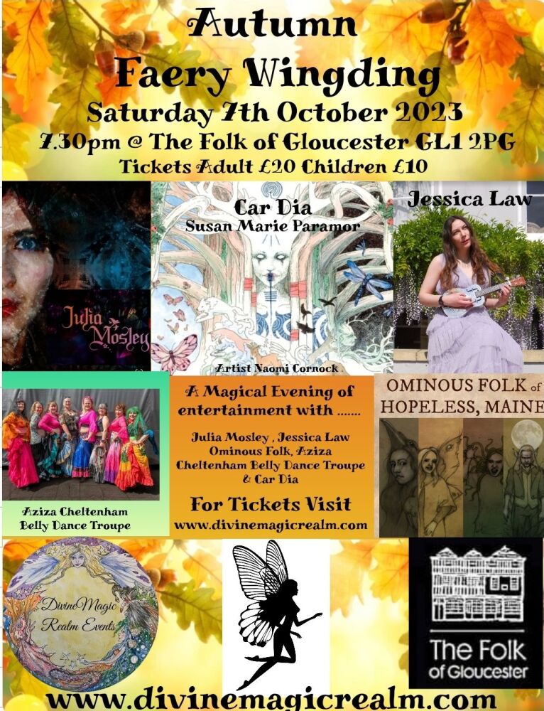 Autumn Faery Wingding Child Ticket Saturday 7th October (Age 5 -18)