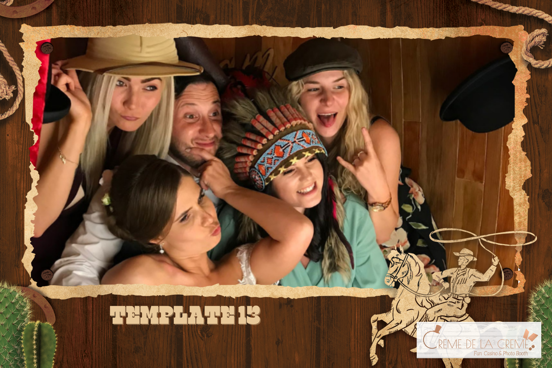 Photobooth Rodeo Template hire