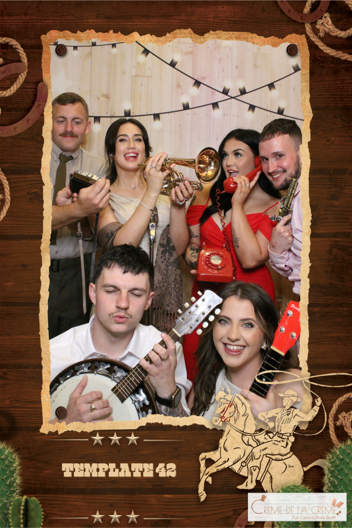 Photobooth TEMPLATE 42 Rodeo