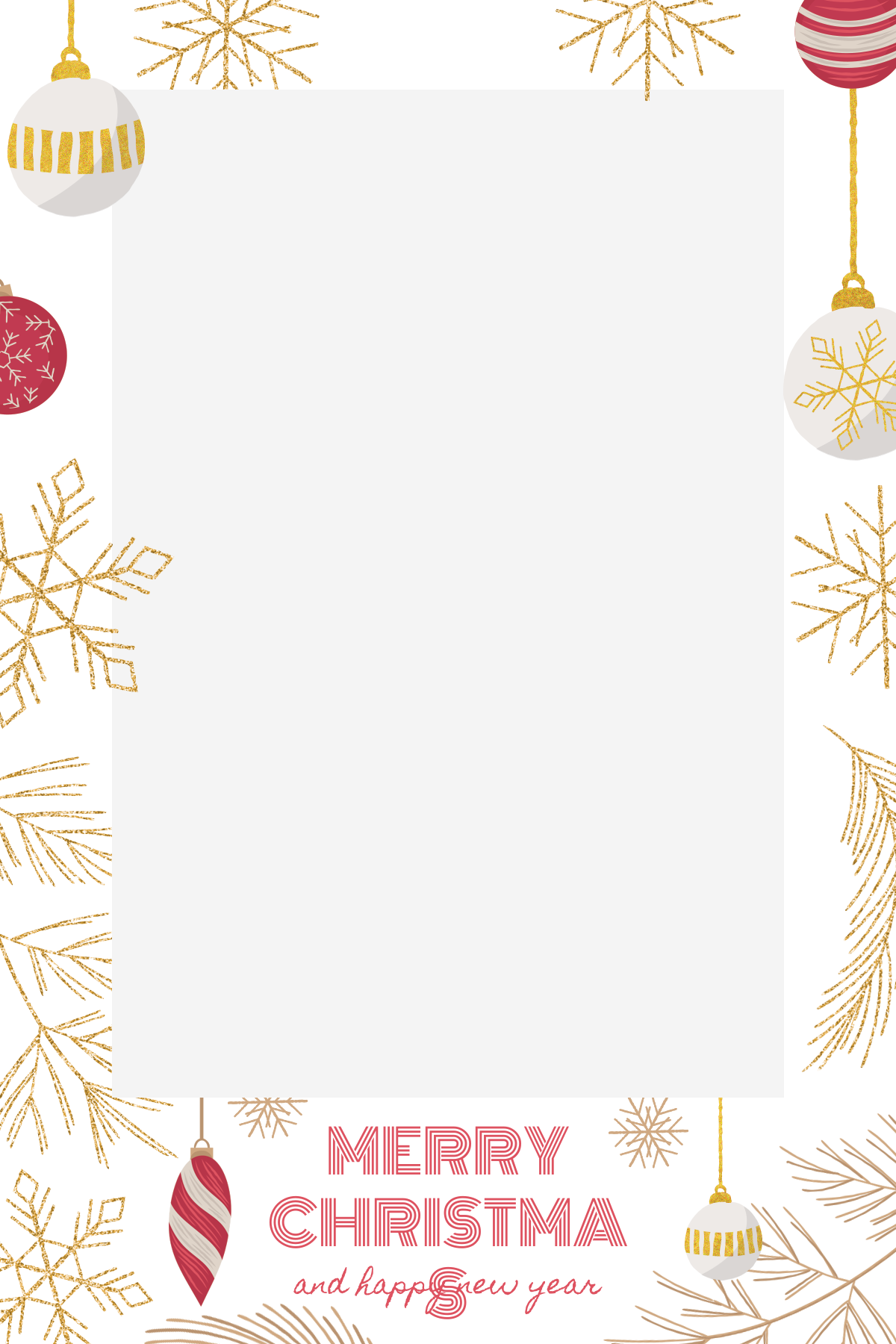 C3 Decorated Christmas Photo Booth