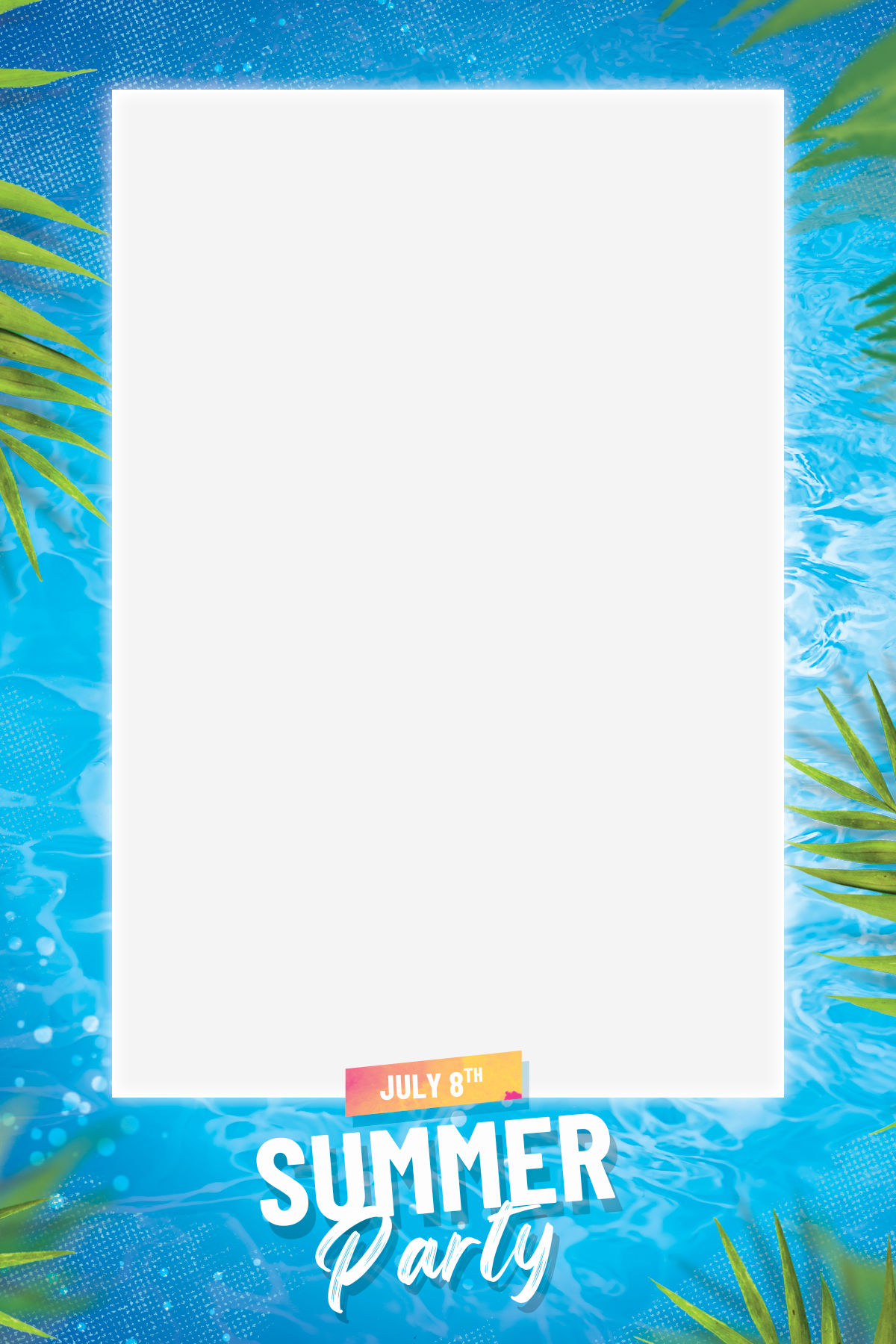 P4 Pool Party Photo Booth