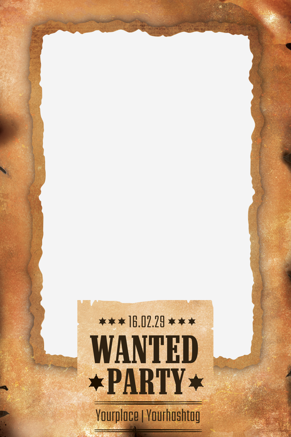 P10 Wanted Poster Photo Booth