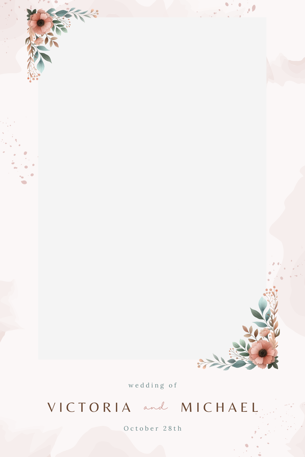W8 Earthy Boho Wedding Photo Booth