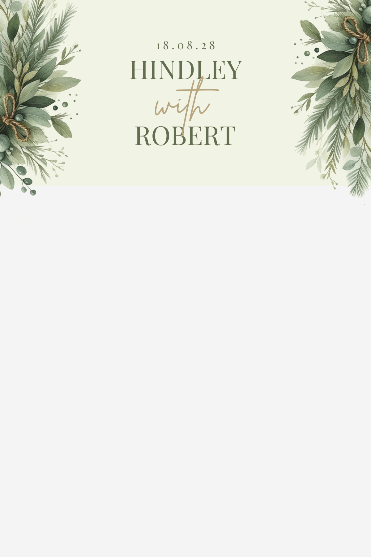 W11 Rustic Green Photo Booth