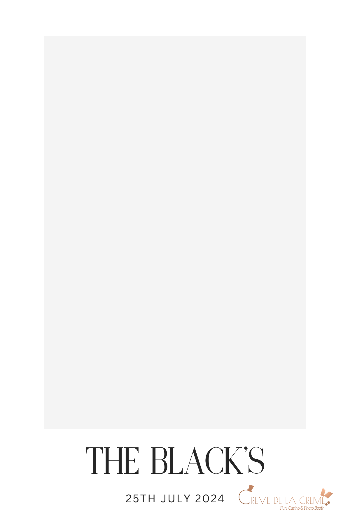 W14 Minimalist Wedding Photo Booth