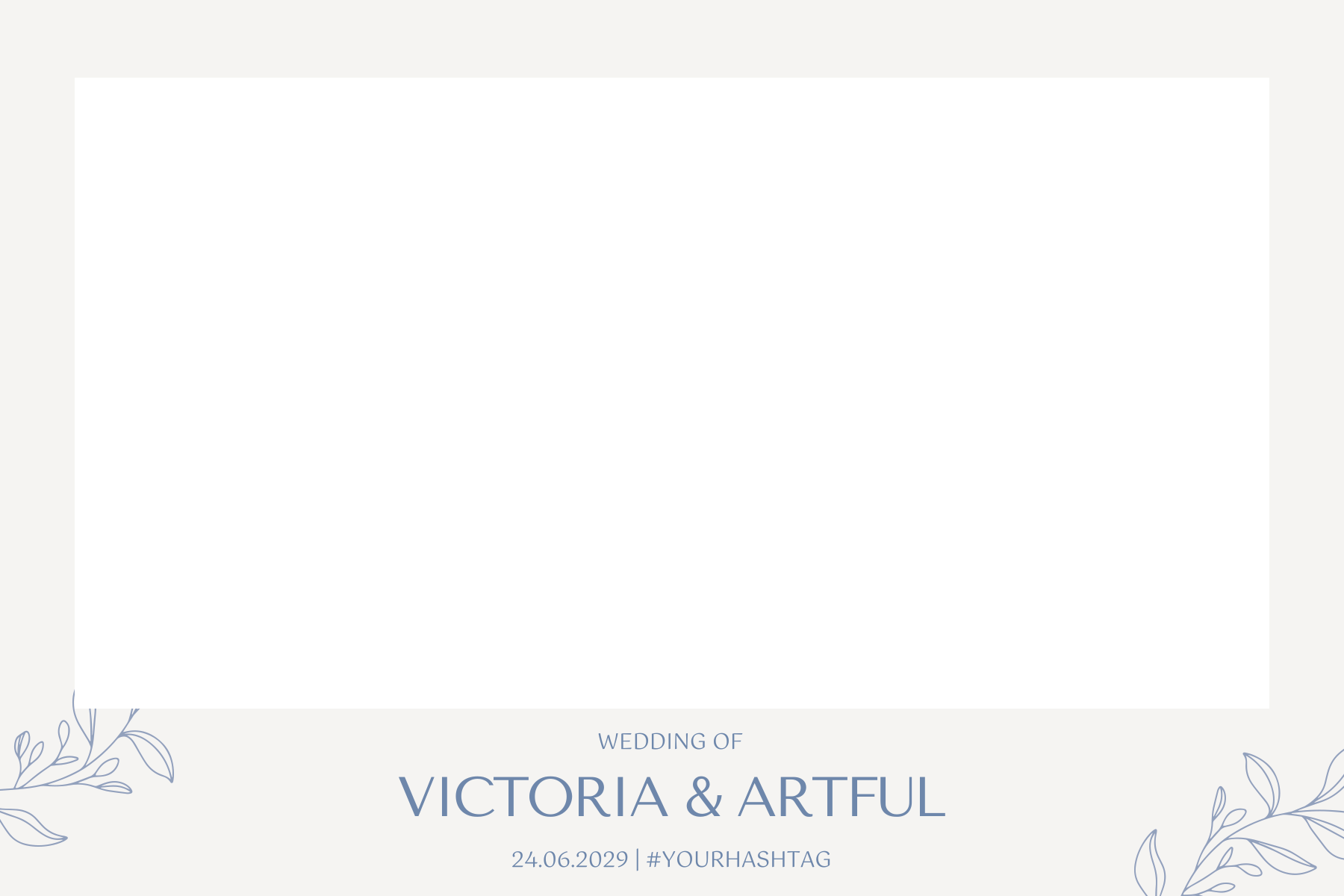 WL6 Graceful Wedding Photo Booth