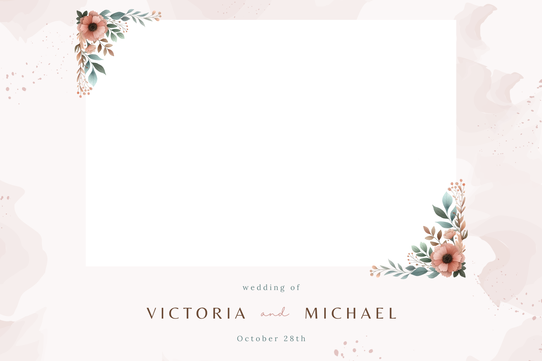 WL5 Earthy Boho Wedding Photo Booth