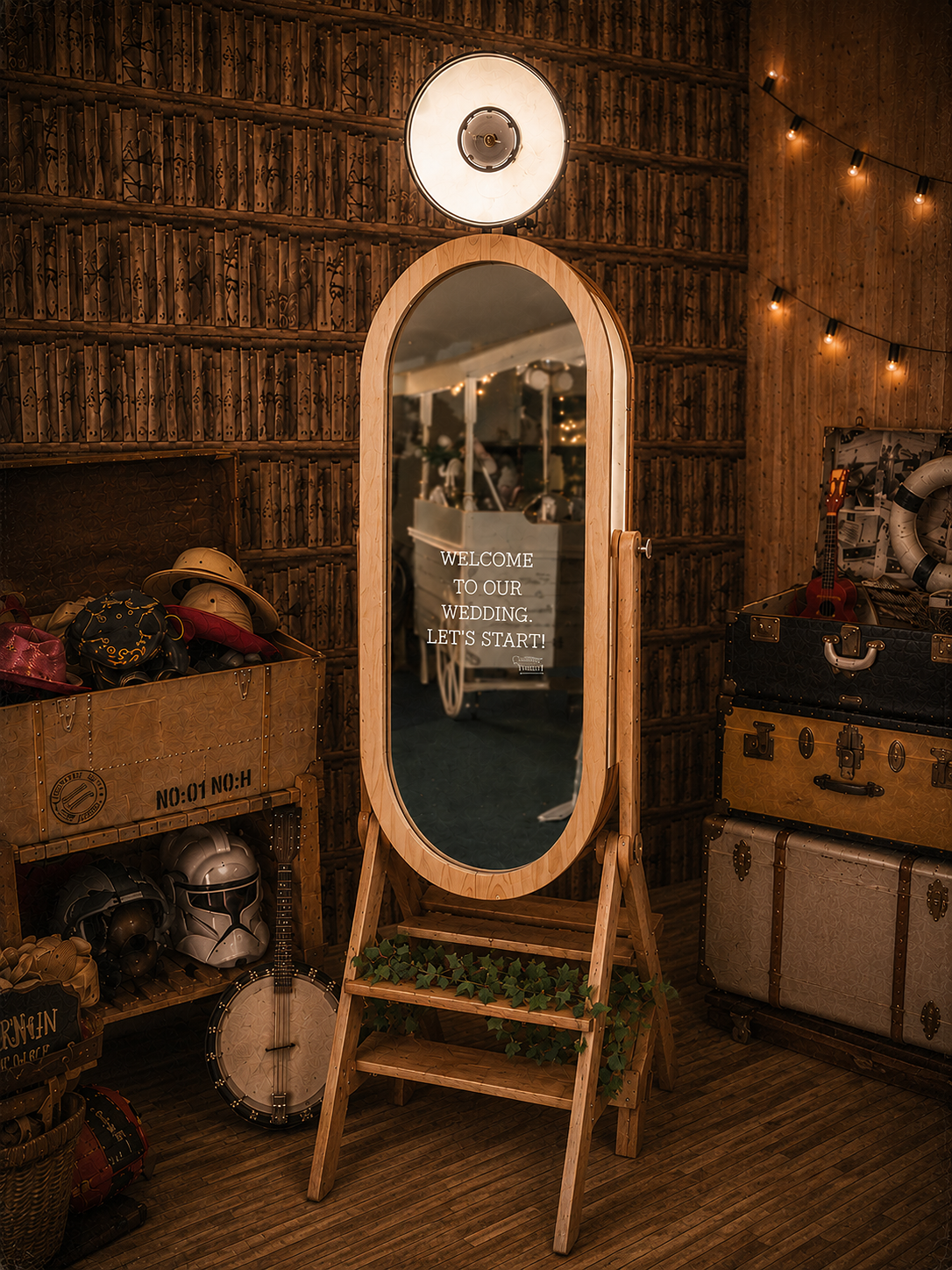 Vintage Magic Mirror Photobooths