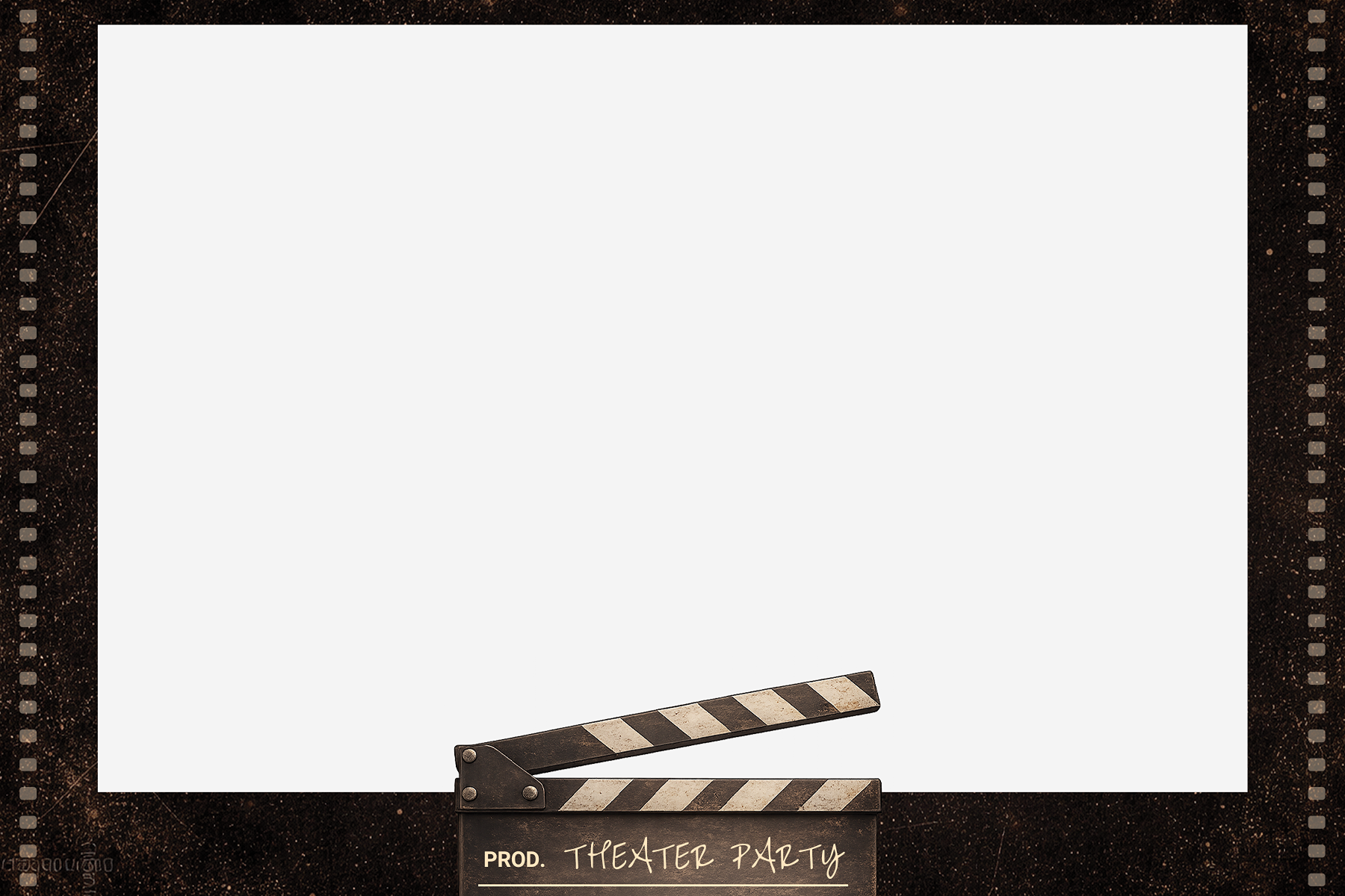 A22 Film Strip Photo Booth Template