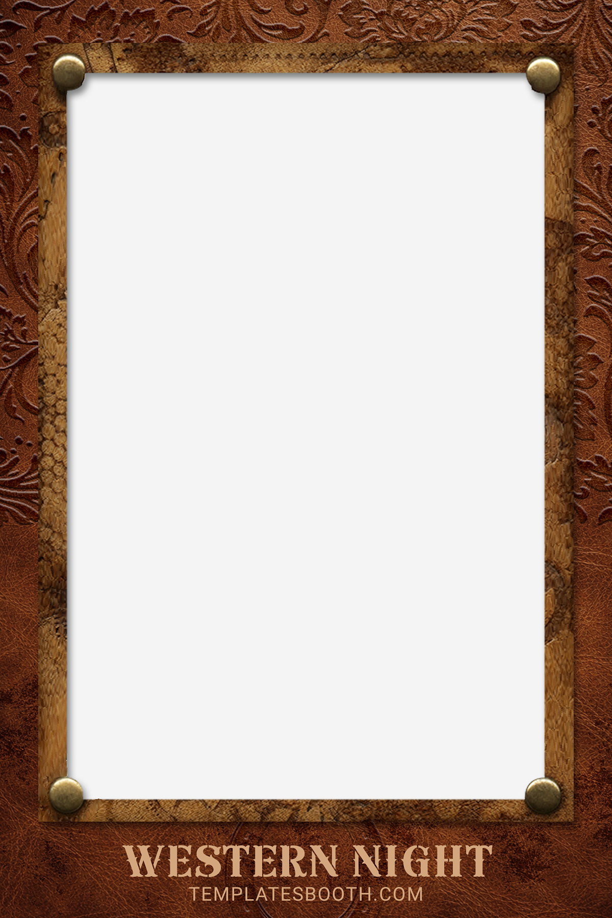B18  Country and Western Photo Booth Template