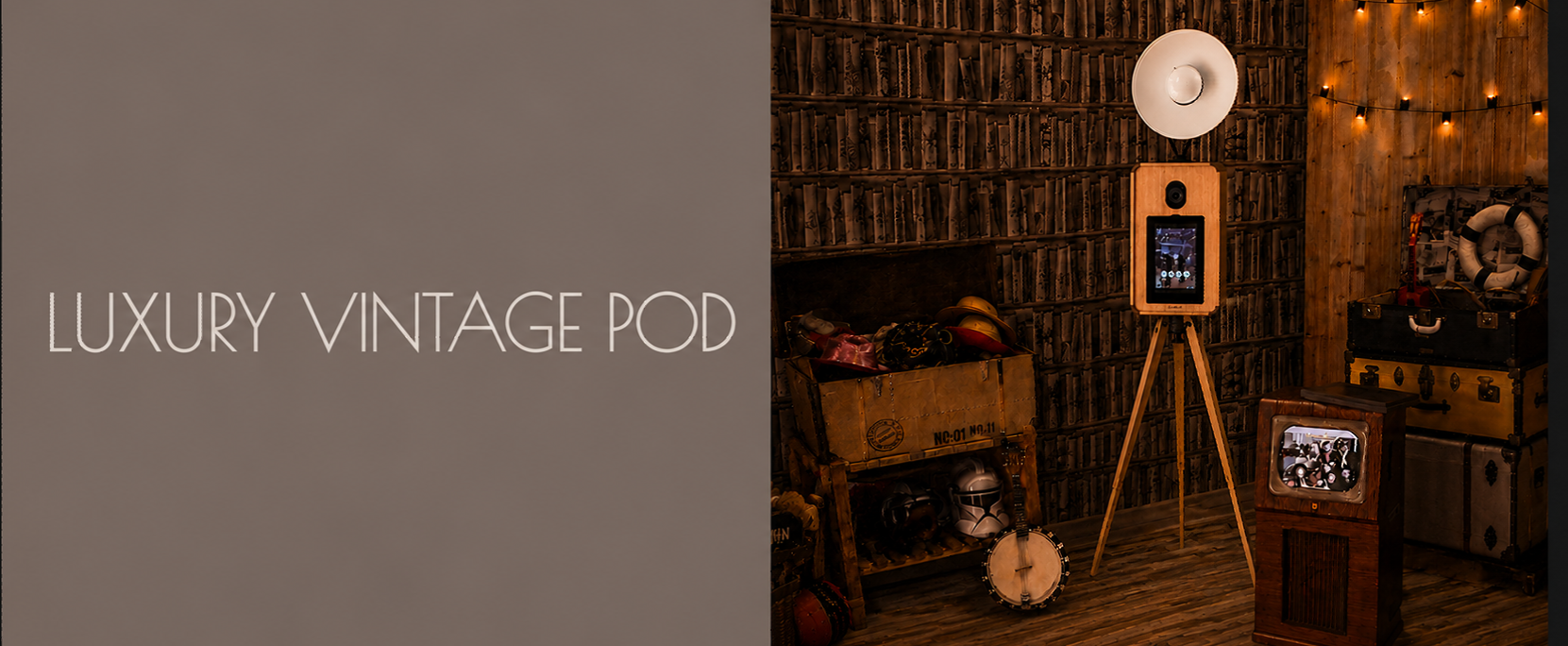 Retro Pod Hire Photobooth