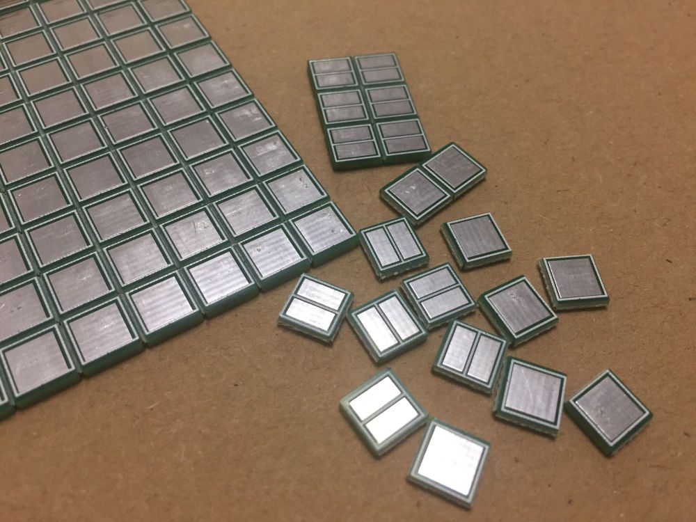 Manhattan Style Solder Pads (sheet of 150 Double Sided Pads)