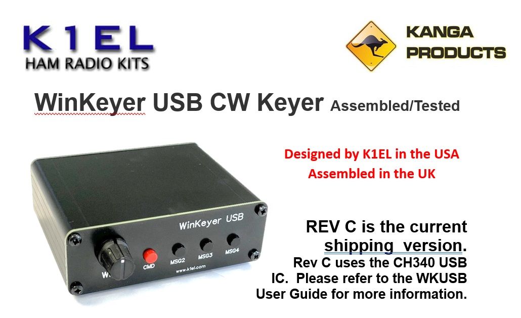 New WinKeyer USB  Host controller and standalone full featured keyer
