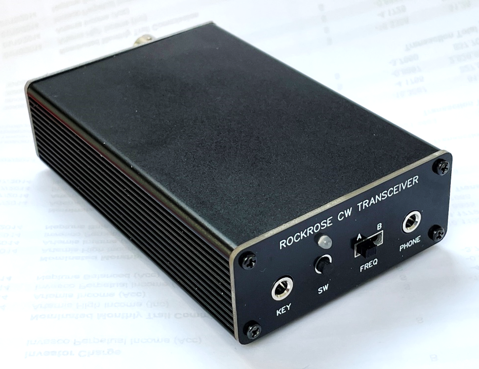 The RockRose CW Transceiver (40m, 30m, and 20m Versions)