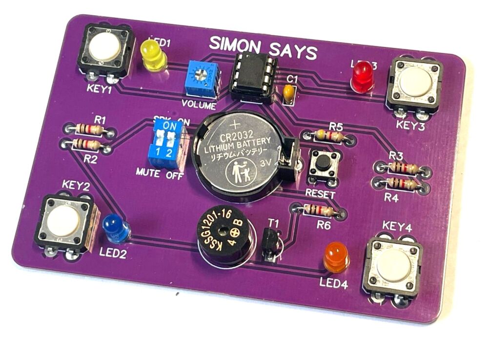 Kanga Solder Practice Kit : Simon Says