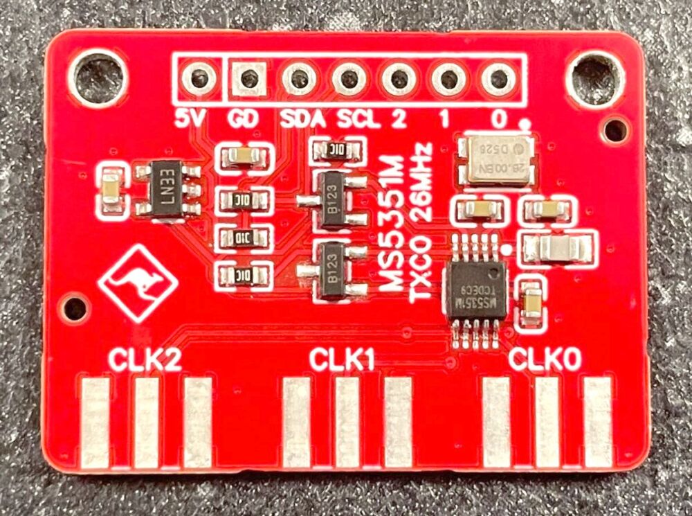 si5351 Replacement Module With TXCO (Standard with SMA Connector x 3)