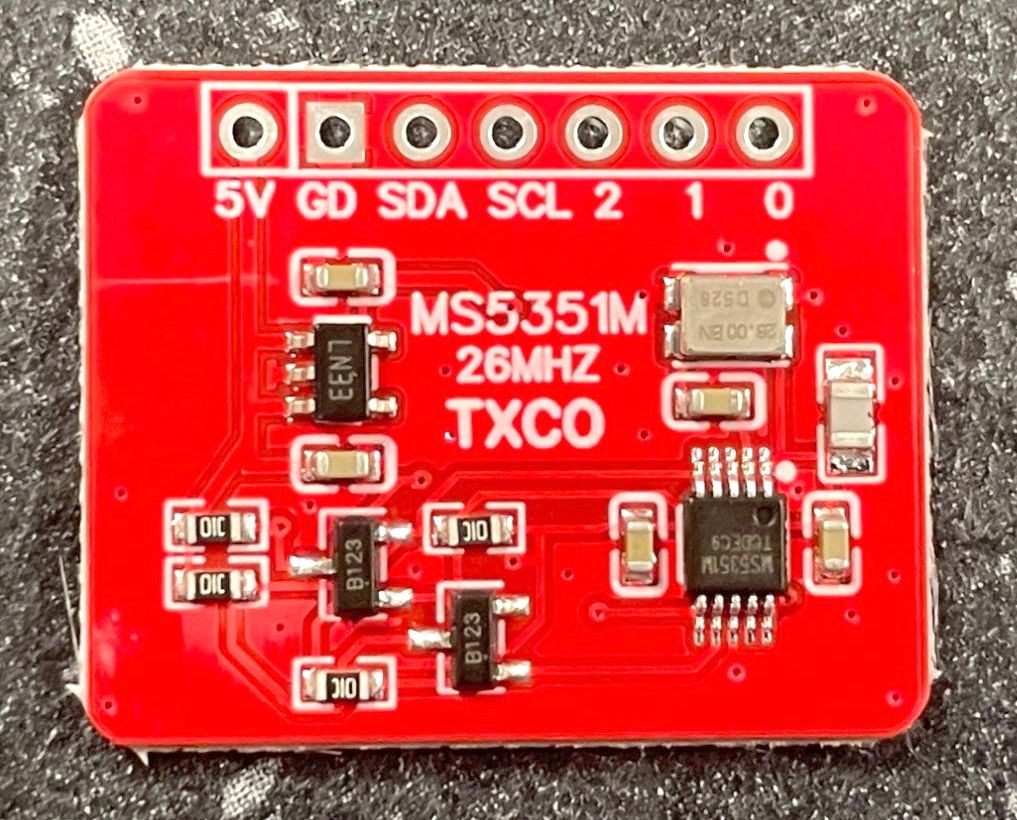 si5351 Replacement Module With TXCO (Standard with SMA Connector x 3)