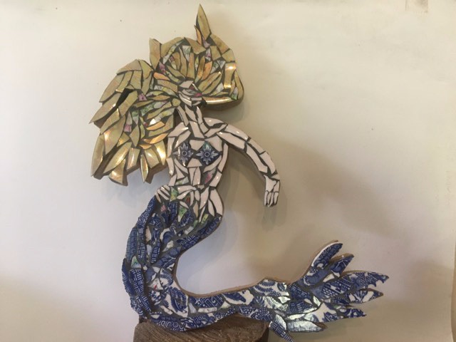 Willow Pattern Mermaid