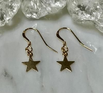 Twinkling star earrings