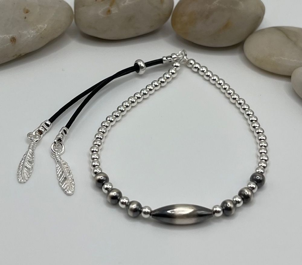 Navajo pearl prairie bracelet