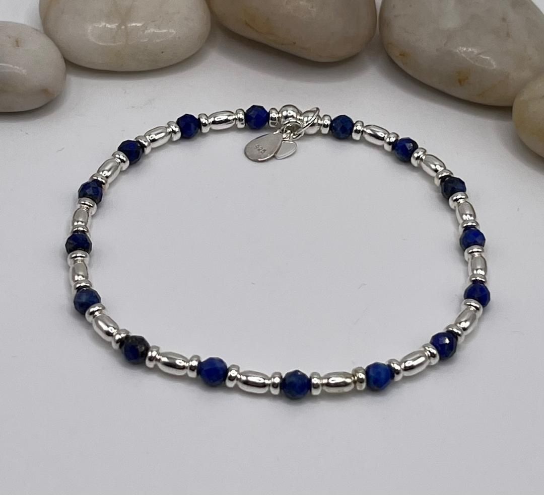 September Birthstone Stacking Bracelet