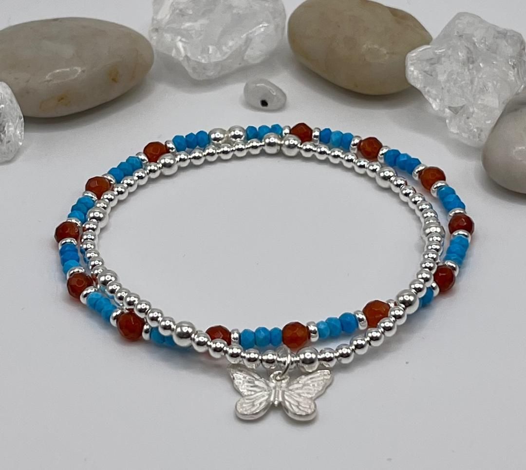 Butterfly Bracelet Stack