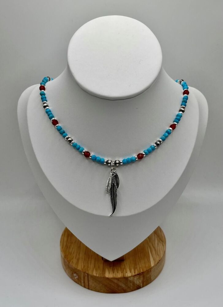 Turquoise Dessert Necklace