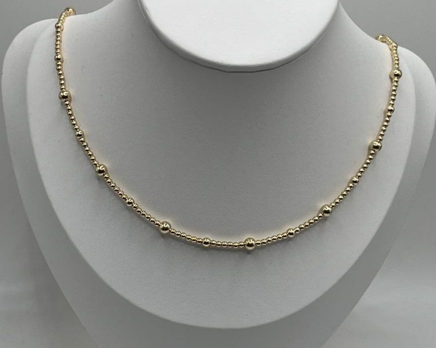 Gold Satellite Necklace