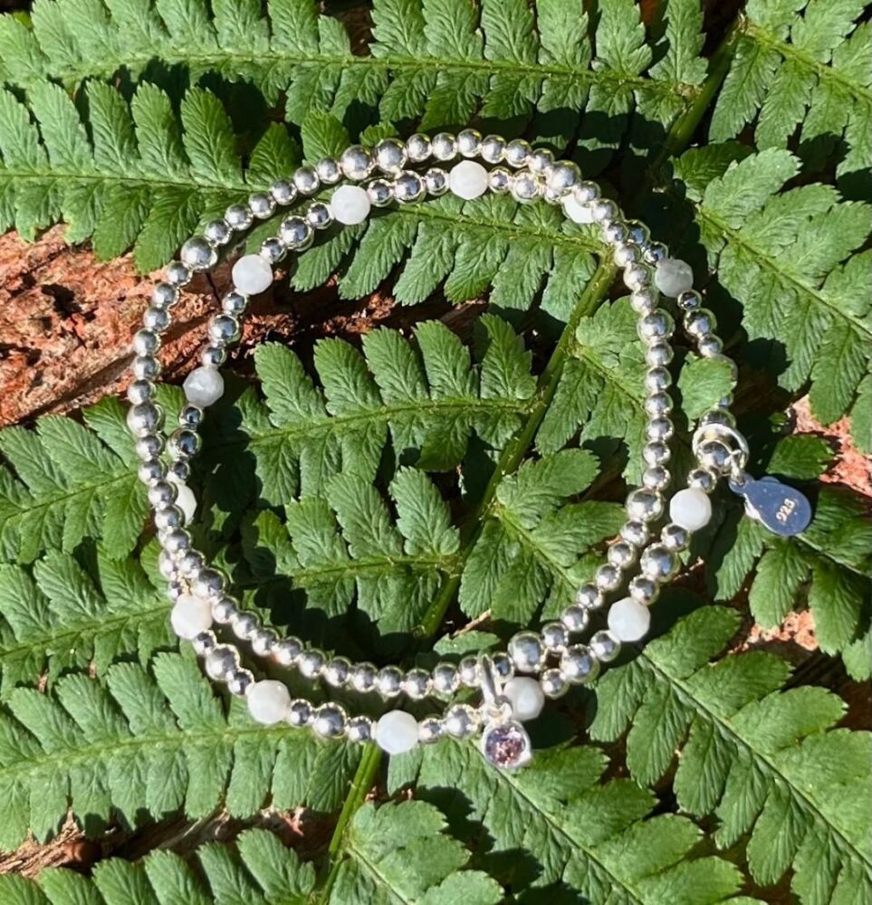 June Birthstone Stack