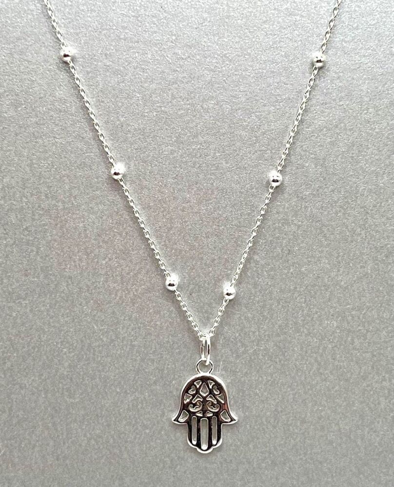 Hamsa Hand Necklace