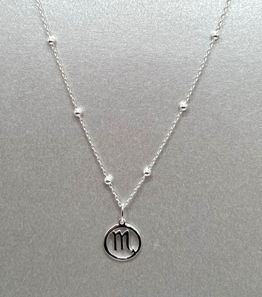 Sterling Silver Zodiac Necklace