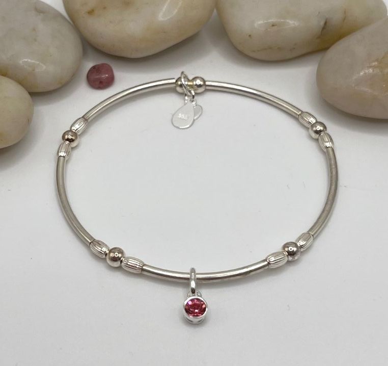 October Birthstone Bangle