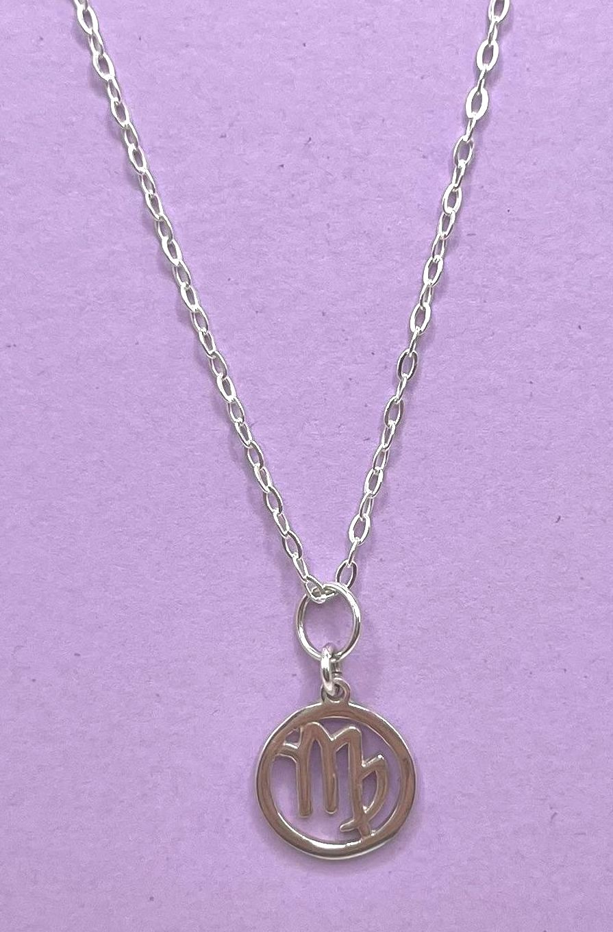 girls zodiac necklace
