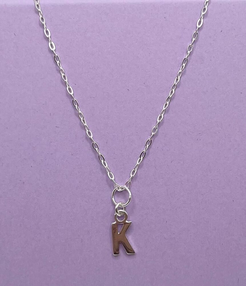 Girls Intitial Necklace