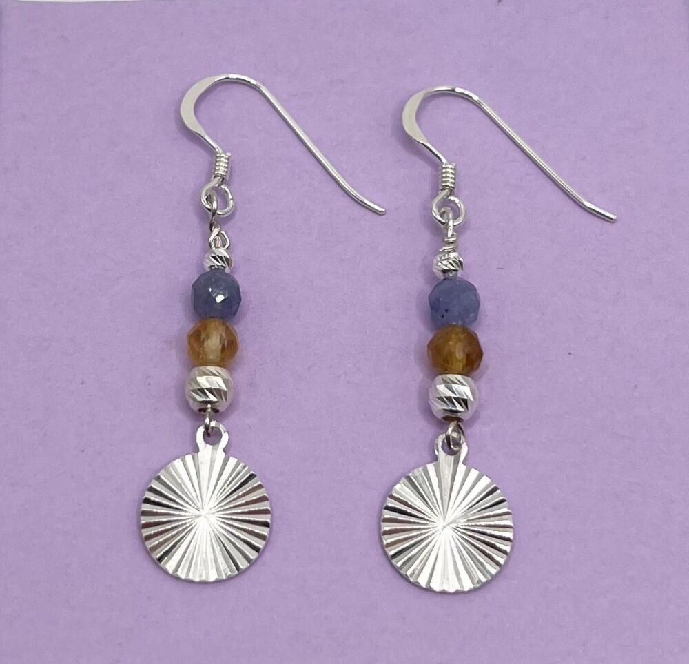 Autumn Sunburst Earrings