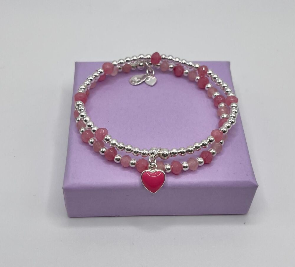 Girls Barbie Bracelet Stack