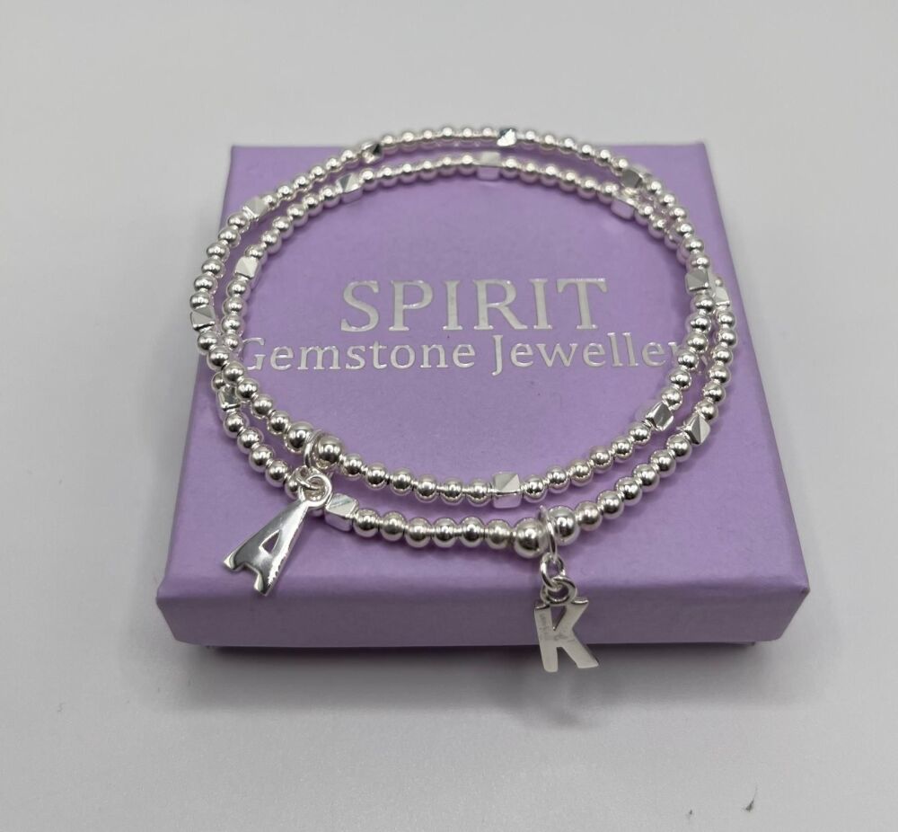 Letter Charm Bracelets