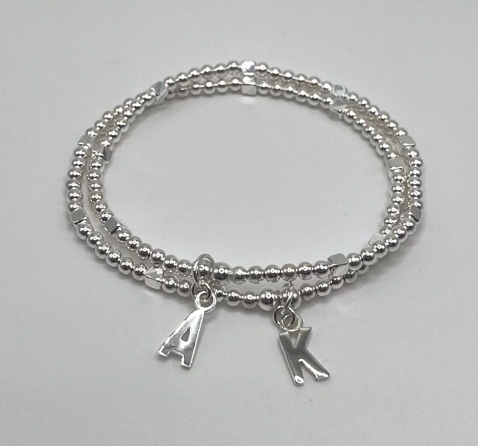 Initial Charm Bracelets