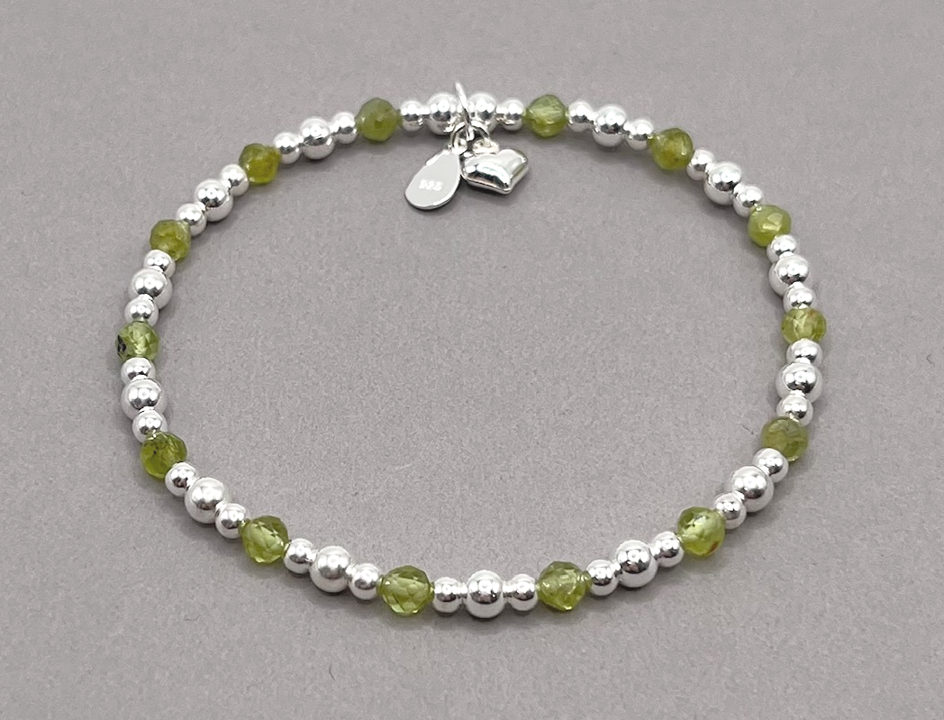 August Birthstone Bracelet