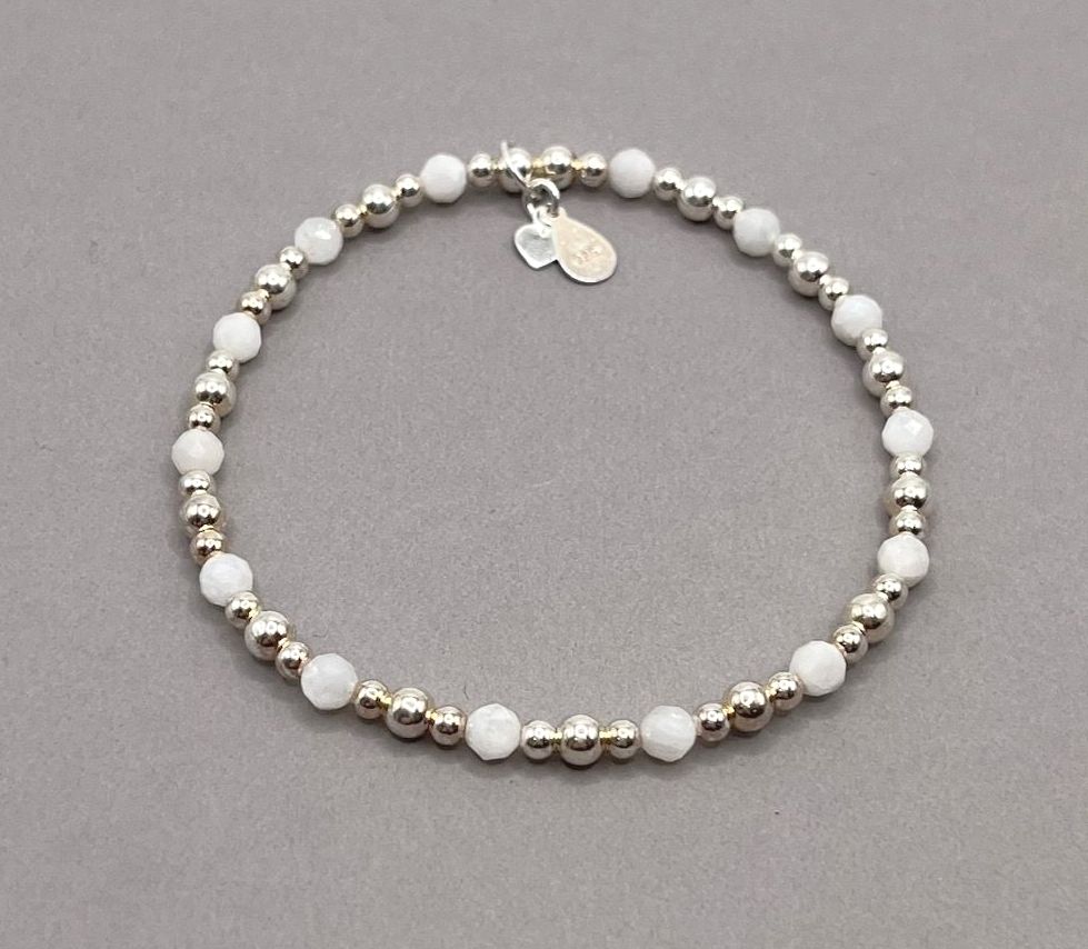 June Birthstone Bracelet - Moonstone