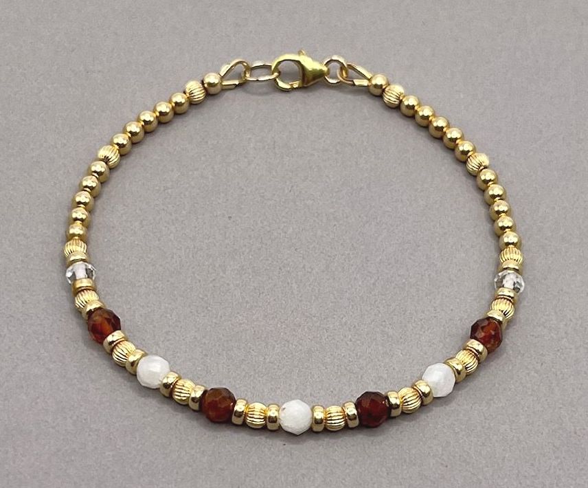 Gold family Birthstone Bracelet