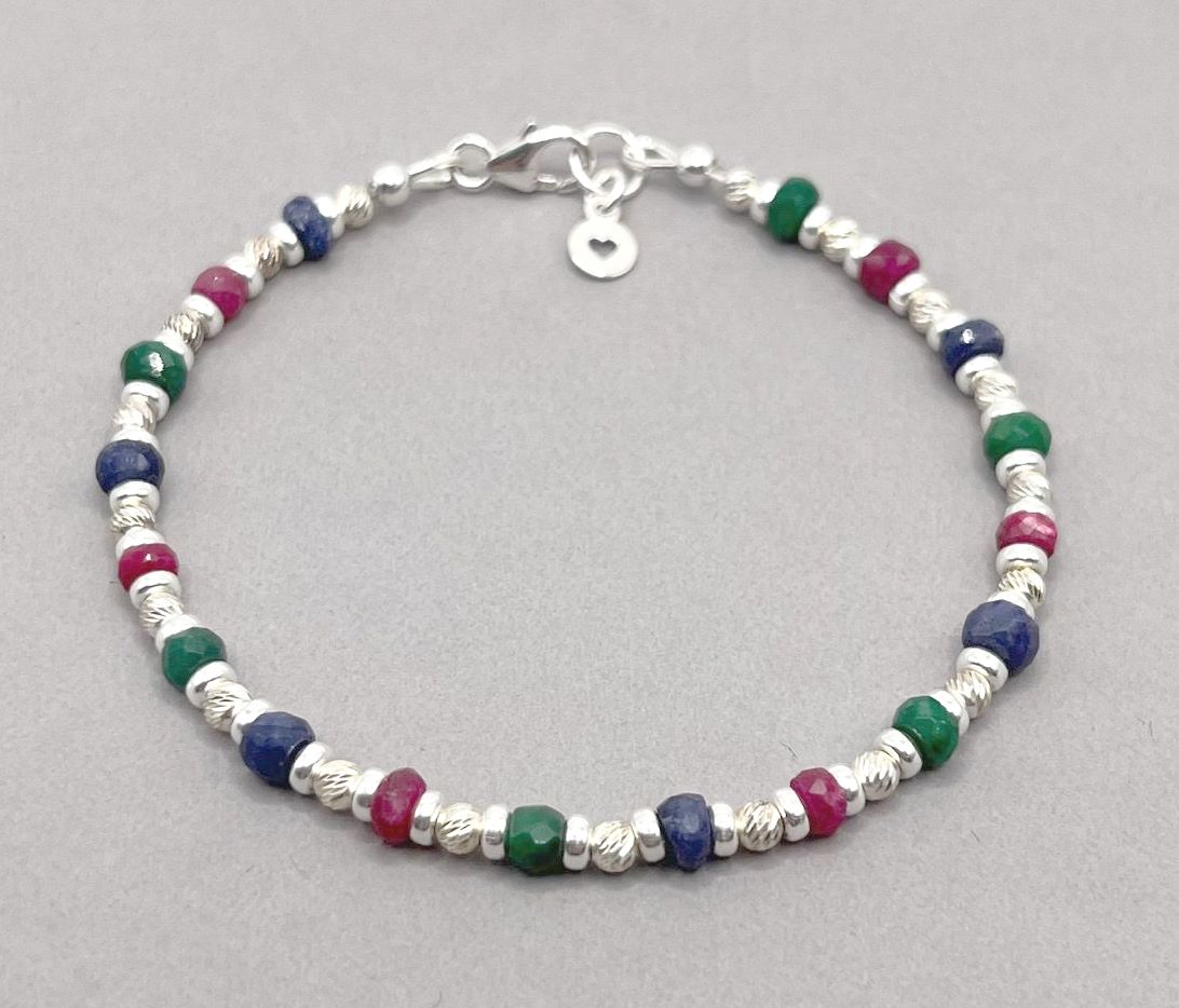 Festive Tennis Bracelet