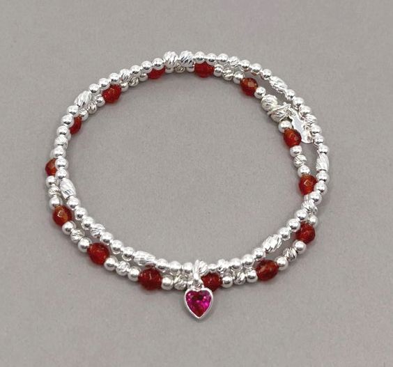 July Birthstone Stack