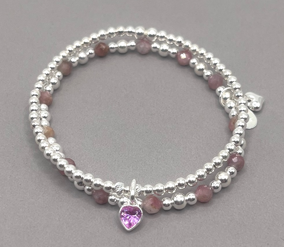 October birthstone bracelet