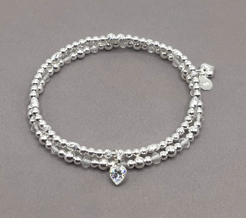 April Birthstone Stack