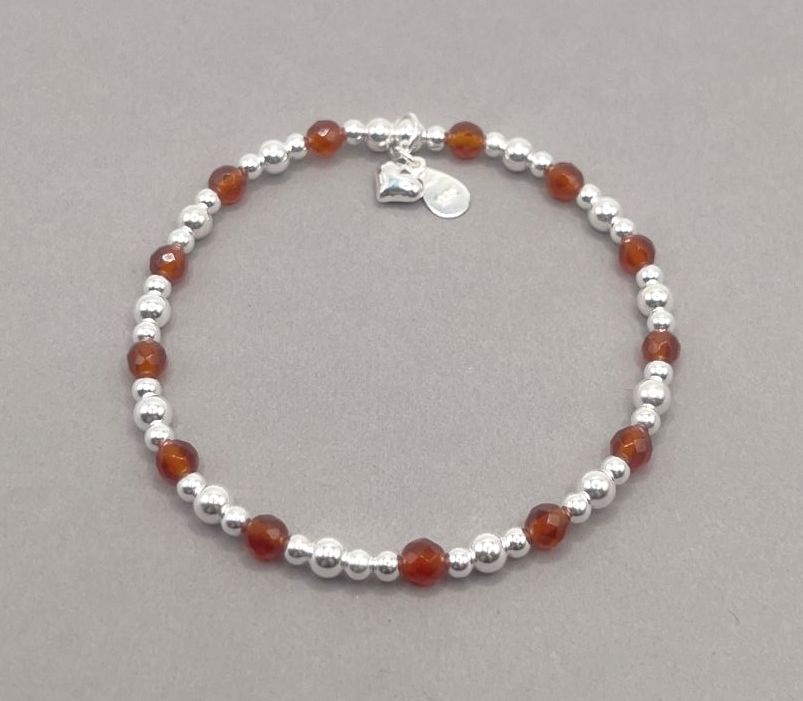 July Birthstone Stacking Bracelet