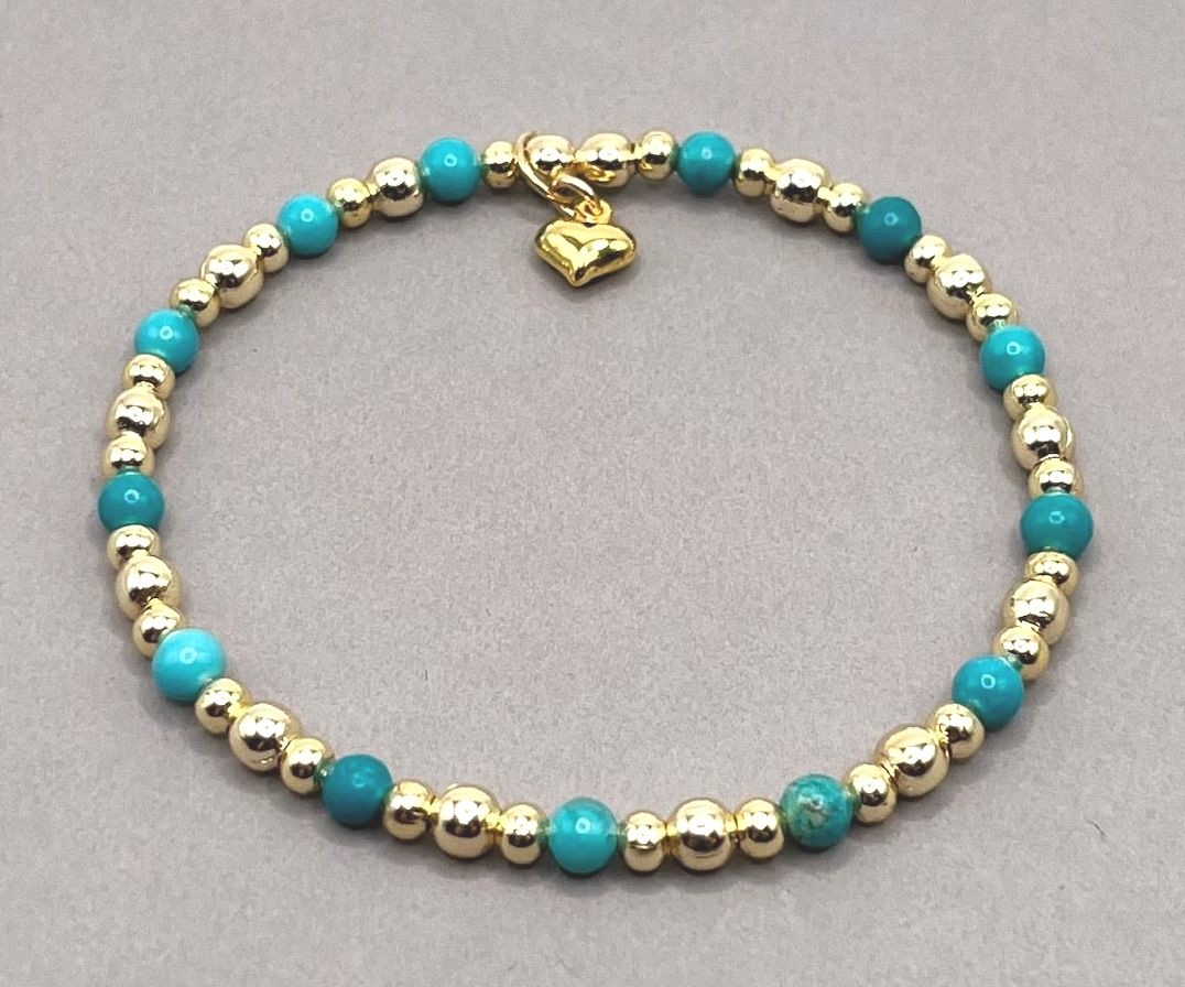 Gold Vermeil December Birthstone Bracelet